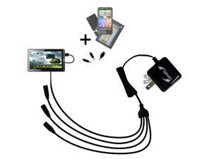 Quad output Wall Charger includes tip for the Kocaso M1060 / M1061 Quad output Wall Charger includes tip for the Kocaso M1060 / M1061