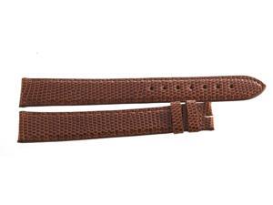 Genuine Longines 18mm x 16mm Lizard Brown Leather Watch Band Strap Genuine Longines 18mm x 16mm Lizard Brown Leather Watch Band Strap