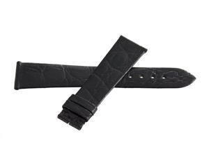 Genuine Longines 20mm x 16mm Black Leather Watch Band Strap Genuine Longines 20mm x 16mm Black Leather Watch Band Strap