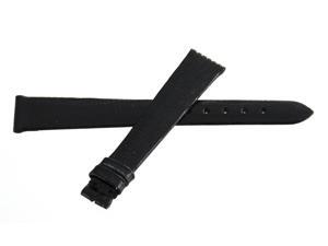 Genuine Longines 14mm x 10mm Black Lizard Leather Watch Band Strap Genuine Longines 14mm x 10mm Black Lizard Leather Watch Band Strap