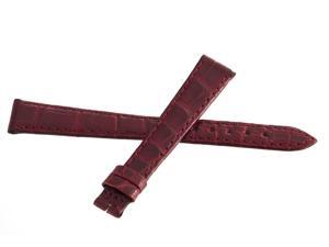 Genuine Longines 13mm x 10mm Red Alligator Leather Watch Band Strap Genuine Longines 13mm x 10mm Red Alligator Leather Watch Band Strap