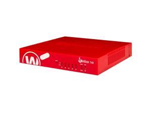 WatchGuard Firebox T40 Network Security/Firewall Appliance - 5 Port - 1000Base-T - Gigabit Ethernet - 4 x RJ-45 - 1 Year Standard Support (US) - Tabletop