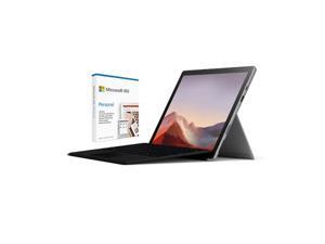 Microsoft Surface Pro 7 12.3" Intel Core i5 8GB RAM 128GB SSD Platinum + Surface Pro Signature Type Cover Black + Microsoft 365 Personal 1 Year Subscription For 1 User Microsoft Surface Pro 7 12.3" Intel Core i5 8GB RAM 128GB SSD Platinum + Surface Pro Signature Type Cover Black + Microsoft 365 Personal 1 Year Subscription For 1 User