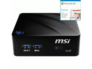 MSI Cubi N 8GL Desktop Computer Intel Pentium Silver N5000 4 + Microsoft 365 Bundle MSI Cubi N 8GL Desktop Computer Intel Pentium Silver N5000 4 + Microsoft 365 Bundle