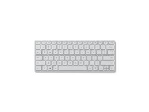 Microsoft Designer Compact Keyboard Glacier - Bluetooth 5.0 Connectivity - 2.40 GHz Operating Frequency - Dedicated Emoji Key - Dedicated Screen Snipping key - Up to 36 months battery life Microsoft Designer Compact Keyboard Glacier - Bluetooth 5.0 Connectivity - 2.40 GHz Operating Frequency - Dedicated Emoji Key - Dedicated Screen Snipping key - Up to 36 months battery life