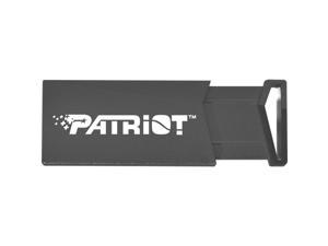 Patriot Memory Push+ USB 3.2 Gen. 1 Flash Drive - 64 GB - USB 3.2 (Gen 1) - Black - 2 Year Warranty