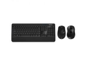 Microsoft Wireless Mobile Mouse 4000 + Microsoft Wireless Desktop 3050 - Wireless Connectivity for Mouse - USB Wireless RF Keyboard & Mouse - 4-way Scrolling and 4 Customizable Buttons - 12 Hot Ke