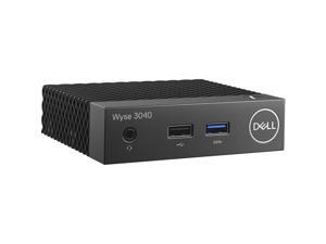 Dell 3000 3040 Thin ClientIntel Quad-core (4 Core) 1.44 GHz - 2 GB RAM - 16 GB Flash - Gigabit Ethernet - Wyse Thin OS 9.1 - DisplayPort - Network (RJ-45) - 4 Total USB Port(s) - 3 USB 2.0 Port(s) - 2