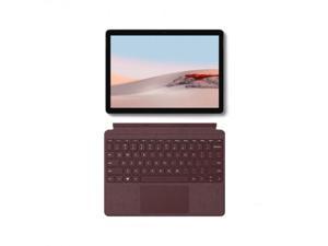 Microsoft Surface Go 2 10.5" Intel Pentium Gold 8GB RAM 128GB SSD Platinum + Microsoft Surface Go Signature Type Cover Burgundy