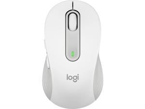 Logitech Signature M650 Mouse - Optical - Wireless - Bluetooth/Radio Frequency - Off White - USB - 2000 dpi - Scroll Wheel - 5 Button(s) - 5 Programmable Button(s) - Medium Hand/Palm Size