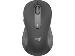 Logitech Signature M650L Mouse - Wireless - Bluetooth/Radio Frequency - Graphite - USB - 4000 dpi - Scroll Wheel - Large Hand/Palm Size - Right-handed Only