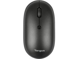 Targus Compact Multi-Device Antimicrobial Wireless Mouse - Wireless - Bluetooth/Radio Frequency - 2.40 GHz - Black - 3 Button(s) - Symmetrical