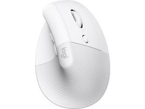 Logitech Lift for Mac Wireless Vertical Ergonomic Mouse  Optical  Bluetooth  No  Off White  4000 dpi  6 Buttons