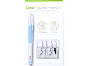 Cricut TrueControl Weeding Kit Blue | 1 Handle + 3 Weeding tips + 1 Razor-sharp blade 2007803