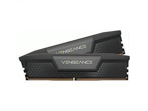 Corsair Vengeance 64GB 2x32GB DDR5 DRAM 4800MHz C40 Memory Kit  Black  For Motherboard PCServer  64 GB 2 x 32GB  DDR54800PC538400 DDR5 SDRAM  4800 MHz  CL40  110 V  288pin  DIMM 