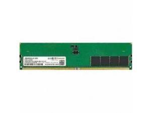 Transcend 48GB DDR5 5600MHz (or 5200MHz or 4800MHz) UDIMM Desktop RAM, Compatible w/Intel & AMD Ryzen, Desktop PC Computer RAM Memory Upgrade Modules, On-die ECC PC5-44800, 2Rx8 CL46, 3Gx8 1.1V 288Pin