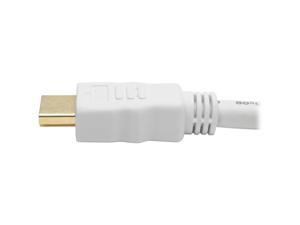 Tripp Lite High-Speed HDMI Cable with Digital Video and Audio, HD 1080p (M/M), White, 25 ft. (P568-025-WH)