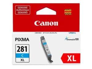 Canon CLI281XL Original Ink Cartridge  Cyan  Inkjet  1 Each