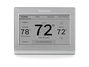 Honeywell Home - Smart Color Thermostat with Wi-Fi Connectivity, 7 Day Programmable, Customizable Color Touchscreen Display, ENERGY STAR Certified - Silver (RTH9585WF1004)