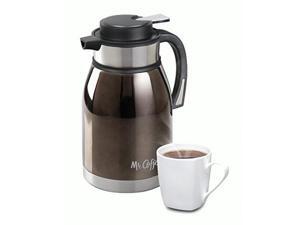 Mr. Coffee 108160.01 2-Quart Colwyn Double Wall Coffee Pot, Charcoal Mr. Coffee 108160.01 2-Quart Colwyn Double Wall Coffee Pot, Charcoal