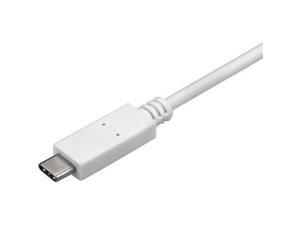 StarTech.com CDP2DPMM3MW 9.8 ft (3 m) USB-C to DisplayPort Cable - USB Type-C to DP Video Adapter Cable - 4K 60Hz - White StarTech.com CDP2DPMM3MW 9.8 ft (3 m) USB-C to DisplayPort Cable - USB Type-C to DP Video Adapter Cable - 4K 60Hz - White