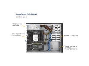Supermicro 5039A-I Intel C422 Chipset Xeon W LGA2066 DDR4 Workstation Supermicro 5039A-I Intel C422 Chipset Xeon W LGA2066 DDR4 Workstation
