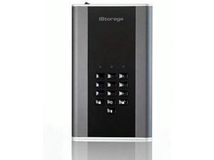 iStorage diskAshur DT2 10TB Secure encrypted desktop hard drive - FIPS Level 2 certified, Password protected, military grade hardware encryption IS-DT2-256-10000-C-G