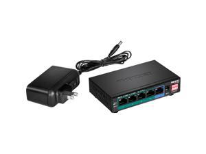TRENDnet TPE-LG50 (v1.0R) 5-Port Gigabit Long Range PoE+ Switch TRENDnet TPE-LG50 (v1.0R) 5-Port Gigabit Long Range PoE+ Switch