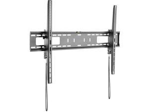 Startech Flat Screen TV Wall Mount - Tilting - For 60" to 100" VESA Mount TVs - Steel - Heavy Duty TV Wall Mount - Low-Profile Design - Fits Curved TVs - 100" Screen Support - 165.35 lb