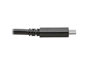 Tripp Lite U420-C06 USB Type-C to Type-C Cable, M/M, 3.1, Gen 1, 5 Gbps, 6 ft. - Thunderbolt 3, USB-IF Certified, 3A Tripp Lite U420-C06 USB Type-C to Type-C Cable, M/M, 3.1, Gen 1, 5 Gbps, 6 ft. - Thunderbolt 3, USB-IF Certified, 3A
