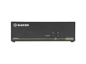 Black Box NIAP 3.0 Secure 2-Port Dual-Head DVI-I KVM Switch - 2 Computer(s) - 1 Local User(s) - 3840 x 2160 - 2 x PS/2 Port - 4 x USB - 6 x DVI - Desktop - TAA Compliant Black Box NIAP 3.0 Secure 2-Port Dual-Head DVI-I KVM Switch - 2 Computer(s) - 1 Local User(s) - 3840 x 2160 - 2 x PS/2 Port - 4 x USB - 6 x DVI - Desktop - TAA Compliant