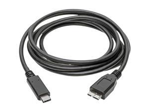 Tripp Lite USB C to USB Micro-B Cable 3.1 Gen 1 5Gbps USB Type C M/M 6ft U426006 Tripp Lite USB C to USB Micro-B Cable 3.1 Gen 1 5Gbps USB Type C M/M 6ft U426006