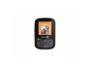 SDMX24-004G-G46K SanDisk Clip Sport 4GB MP3 Player Black with LCD Screen and MicroSDHC Card Slot