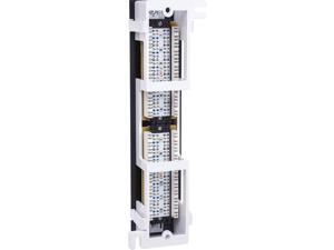 Intellinet Cat6 12-Port UTP Patch Panel, Wall-mount - Compatible with both 110 and Krone punch down tools Intellinet Cat6 12-Port UTP Patch Panel, Wall-mount - Compatible with both 110 and Krone punch down tools