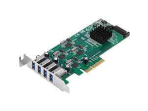 Siig 4-Port Superspeed Usb 3.0 Pcie Card - Quad Core