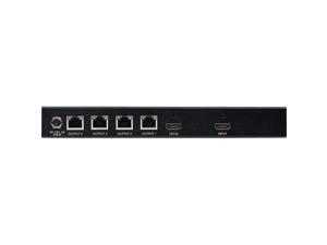 Tripp Lite HDMI Over Cat6 Extender Splitter w/ PoC 4-Port 4K@60Hz 4:4:4 HDR TAA Tripp Lite HDMI Over Cat6 Extender Splitter w/ PoC 4-Port 4K@60Hz 4:4:4 HDR TAA