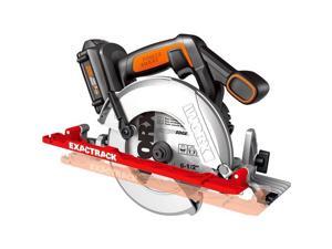 WORX ExacTrack 20V 6-1/2" Circular Saw WX530L WORX ExacTrack 20V 6-1/2" Circular Saw WX530L