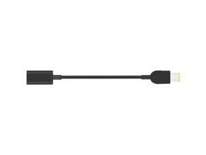 Lenovo USB-C to Slim-tip Cable Adapter - For USB Device - Black Lenovo USB-C to Slim-tip Cable Adapter - For USB Device - Black