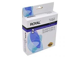 Royal Consumer Information Products 013045 Scriptor & Scriptor II Typewriter Ribbons, 2 Pack Royal Consumer Information Products 013045 Scriptor & Scriptor II Typewriter Ribbons, 2 Pack