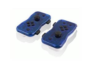 Nyko Dualies Pair of Motion Controllers with Included USB Type-C Charging Cable, Joy-Con Alternative for Nintendo Switch Blue/White