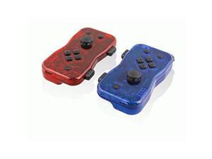 Nyko Dualies  Pair of Motion Controllers with Included USB TypeC Charging Cable JoyCon Alternative for Nintendo Switch RedBlue