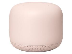 Google Nest Wifi Point with Google Assistant 1-Pack Sand - 1600 square feet coverage - 768 MB RAM & 512 MB Flash - Capacitive touch controls - Bluetooth? 5.0 - Compatible with previous generation Google Nest Wifi Point with Google Assistant 1-Pack Sand - 1600 square feet coverage - 768 MB RAM & 512 MB Flash - Capacitive touch controls - Bluetooth? 5.0 - Compatible with previous generation