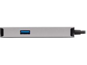 Tripp Lite - U442-DOCK6-GY - Tripp Lite USB C Docking Station 4k USB Hub HDMI VGA Gbe PD Charging Gray - for
