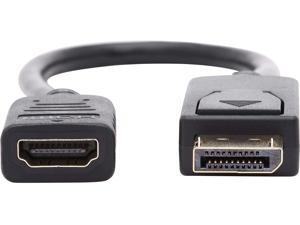 Tripp Lite 1ft P136-001 DisplayPort To HDMI Video Adapter Converter Black