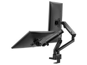 Amer Networks - HYDRA2B - Amer Mounting Arm for Curved Screen Display, Flat Panel Display - Matte Black - 2 Display(s)