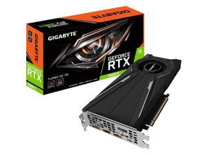 GIGABYTE NVIDIA GeForce RTX 2080 TI TURBO OC 11GB (Rev. 2.0) GDDR6 HDMI/3DisplayPort/USB Type-C PCI-Express Video Card
