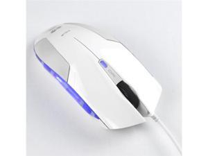 E-Blue Cobra 1600 Adjustable DPI Wired USB Optical Gaming Mouse (White)
