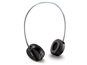 Rapoo H6020 Wireless Bluetooth V2.1 Handsfree Stereo Headset Headphone with Microphone for Phone/PC - Black