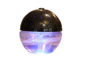EcoGecko Earth Ball Water-Based Air Purifier & Revitalizer with Blue LED (Black) EcoGecko Earth Ball Water-Based Air Purifier & Revitalizer with Blue LED (Black)