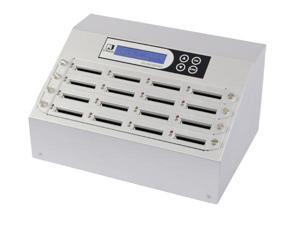 Intelligent 9 Series (CF916S) - Silver Standard 1 - 15 Target CF/ CFast Compact Flash Memory Duplicator - Ultra High Speed(3.9 GB /Mins)